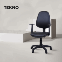 Chaise secrétaire opérateur HD + Base chromée – 4400014329 Tunisie