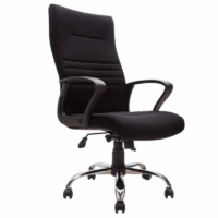 Chaise Directeur Malta Base Noir – Noir Tunisie