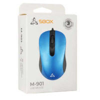 Souris Optique Filaire Sbox – Bleu – M-901BL Tunisie