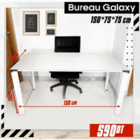 Bureau gamer stirix – Noir Tunisie