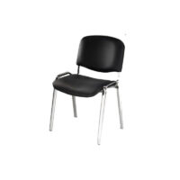 Chaise Attente ISO 2 Places Pieds – Noir – 4400012512 Tunisie