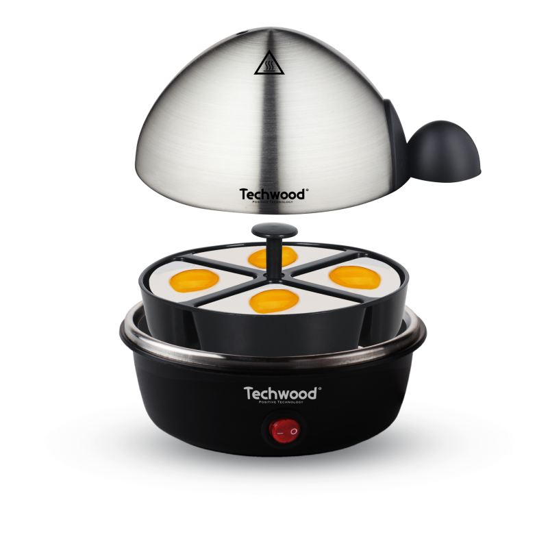 Cuiseur À Œufs Électrique Techwood TO-007 Noir & Inox Cuiseur À Œufs Électrique Techwood TO-007 Noir & Inox Tunisie