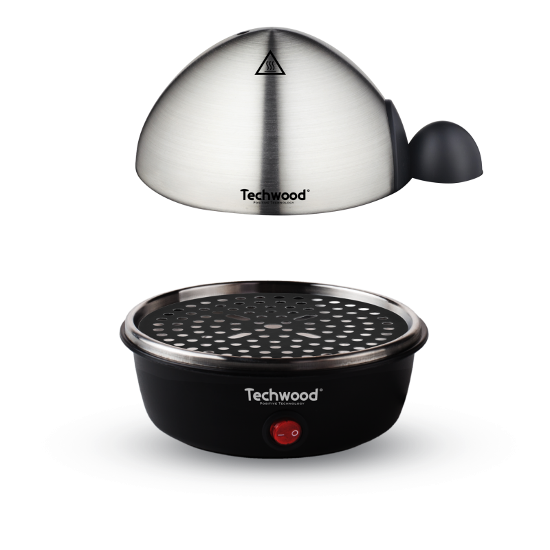 Cuiseur À Œufs Électrique Techwood TO-007 Noir & Inox Cuiseur À Œufs Électrique Techwood TO-007 Noir & Inox Tunisie