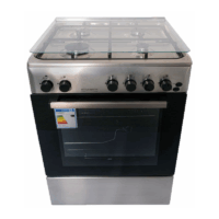 Cuisinière 4 Feux Arthur Martin 60 cm AME60IX Avec Four Électrique Inox Tunisie