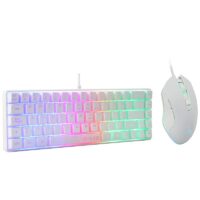 Ensemble Clavier & Souris Gaming THE G-LAB Combo Hydrogen Blanc – COMBO-HYDRO-W/FR Tunisie