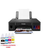 Imprimante Multifonction à Réservoir Intégré 3en1 Canon Pixma G-3410 Wifi Couleur Tunisie