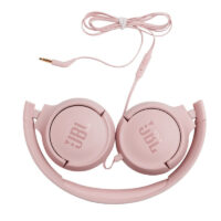 Micro Casque JBL T500 Filaire – Rose Tunisie
