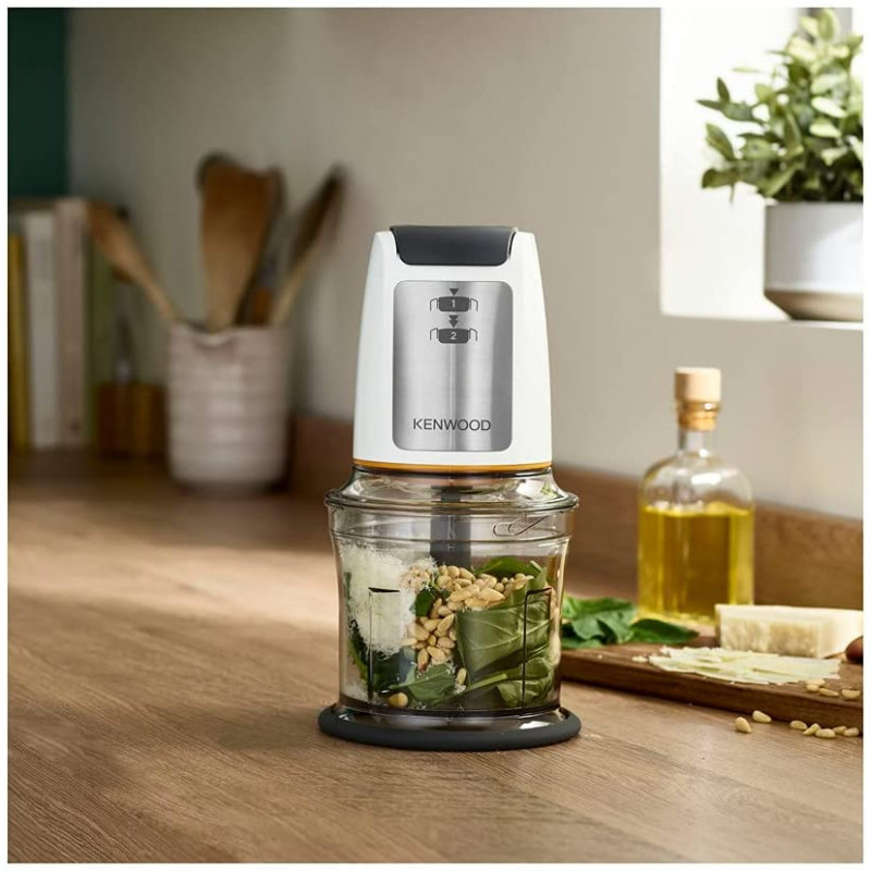 Mini-hachoir Kenwood Easy Chop CHP61.100WH 500W Blanc & Inox Mini-hachoir Kenwood Easy Chop CHP61.100WH 500W Blanc & Inox Tunisie