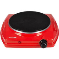 Plaque De Cuisson Électrique 1 Feu Hausberg 1500W HB-519RS Rouge Tunisie