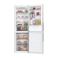 Réfrigérateur Combiné NoFrost Hoover HOCE3T618ES 341 L Silver Tunisie