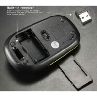 Souris Optique sans fil Jeway  -Noir – WM2 Tunisie