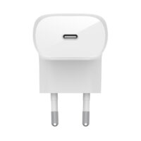 Chargeur Mural Belkin USB-C 30W pour Samsung et Apple  – Blanc -WCA005VFWH Tunisie