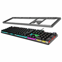 Clavier Gaming Filaire Mécanique Msi Forge Gk310 Rgb Red Switches – Noir -OS1-8ZA8015-000 Tunisie