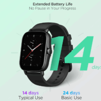 Montre Connectée  Amazfit GTS 2E -Noir Tunisie