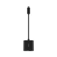 Adaptateur Belkin USB-C vers Ethernet + recharge 100 W Noir – INC019btBK Tunisie