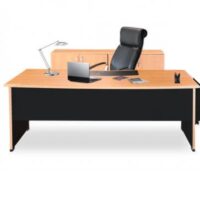Bureau Carizma + Sous Main + Retour Bureau Sotufab – Beige – BD094 Tunisie