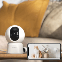 Caméra De Surveillance Interne Arenti P2F 5MP UHD WiFi Blanc – P2F-EU Tunisie