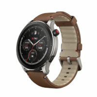Montre Connectée Amazfit Gtr 4 – Noir & Rouge Tunisie