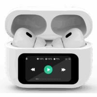 Écouteurs Sans Fil Gembird TWS-LCD-ANC-01-W Hi-Fi In-ear Blanc Tunisie