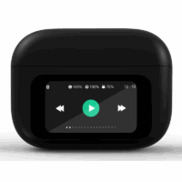 Écouteurs Sans Fil Gembird TWS-LCD-ANC-01-BK Hi-Fi In-ear Noir Tunisie