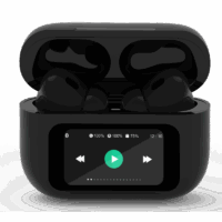 Écouteurs Sans Fil Gembird TWS-LCD-ANC-01-BK Hi-Fi In-ear Noir Tunisie