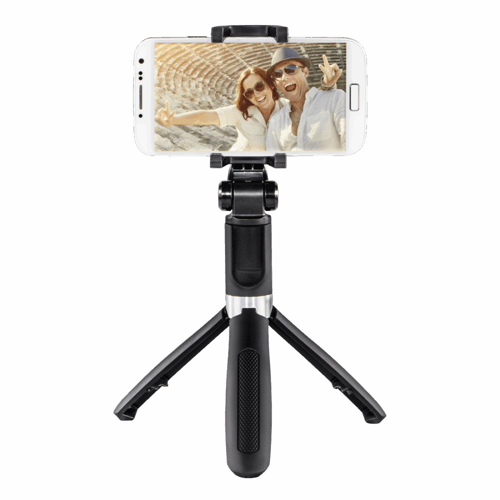 Tige pour selfie Hama « Rotary Smartphone » 150 cm pour smartphones et appareils photos -Noir – 04646 Tunisie
