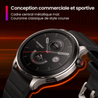 Montre Connectée Amazfit Gtr 4 – Noir Tunisie
