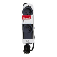 Multiprises Legrand 3 Ports 1.5M – Blanc&Orange – 050031 Tunisie