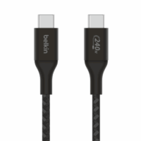 Chargeur Mural Belkin Boostcharge Usb-c 3 Ports Avec Pps 67w + Câble Usb-c Vers Usb-c -Blanc -wcc002vf2mwh-b6 Tunisie