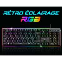 Ensemble Clavier et Souris Gamer Filaire  Spirit Of Gamer Ultimate  Noir – CLS-MK600BK Tunisie