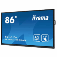 Ecran Interactif IIYAMA ProLite 86 » 4K UHD – Noir Mate – TE8612MIS-B3AG Tunisie