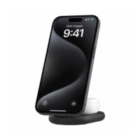 Socle De Recharge 2-en-1 Aimantée Et Pliable Avec Qi2 15 W – Noir – WIZ028vfBK Tunisie