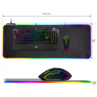 Tapis Souris Gaming Spirit Of Gamer Skull Rgb Taille Xxl -Noir -SOG-PADXXR Tunisie