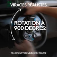 Volant & Pédale Logitech G29 – Noir- 941-000112 Tunisie