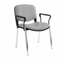 Chaise Attente ISO Poly 1 Place Avec Accoudoirs – Orange Tunisie