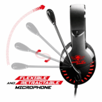 Casque Gaming SPIRIT OF GAMER PRO-H3  – Rouge & Noir – MIC-PH3MPRE Tunisie