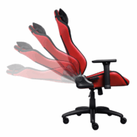 Chaise Gaming Trust Gxt 714BR Ruya Avec Accoudoirs – Rouge & Noir – 25064 Tunisie