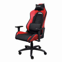 Chaise Gaming Trust Gxt 714BR Ruya Avec Accoudoirs – Rouge & Noir – 25064 Tunisie