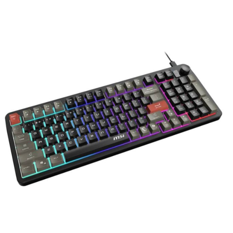 Clavier Gaming MSI FORGE GK110 Noir – S11-04FR254-HH9 Clavier Gaming MSI FORGE GK110 Noir – S11-04FR254-HH9 Tunisie