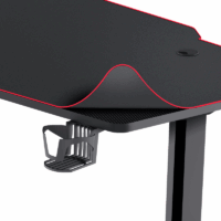 Bureau De Gaming Trust Gxt 1175 Xl Avec Tapis De Souris Pleine Surface Impérius – Noir -23802 Tunisie