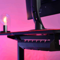 Bureau De Gaming Trust Gxt 1175 Xl Avec Tapis De Souris Pleine Surface Impérius – Noir -23802 Tunisie