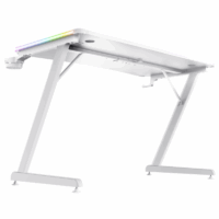 Bureau de Gaming TRUST GXT 709 Luminus RGB – Blanc – 25328 Tunisie