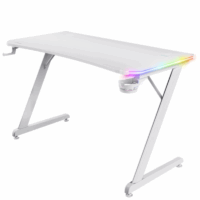 Bureau de Gaming TRUST GXT 709 Luminus RGB – Blanc – 25328 Tunisie