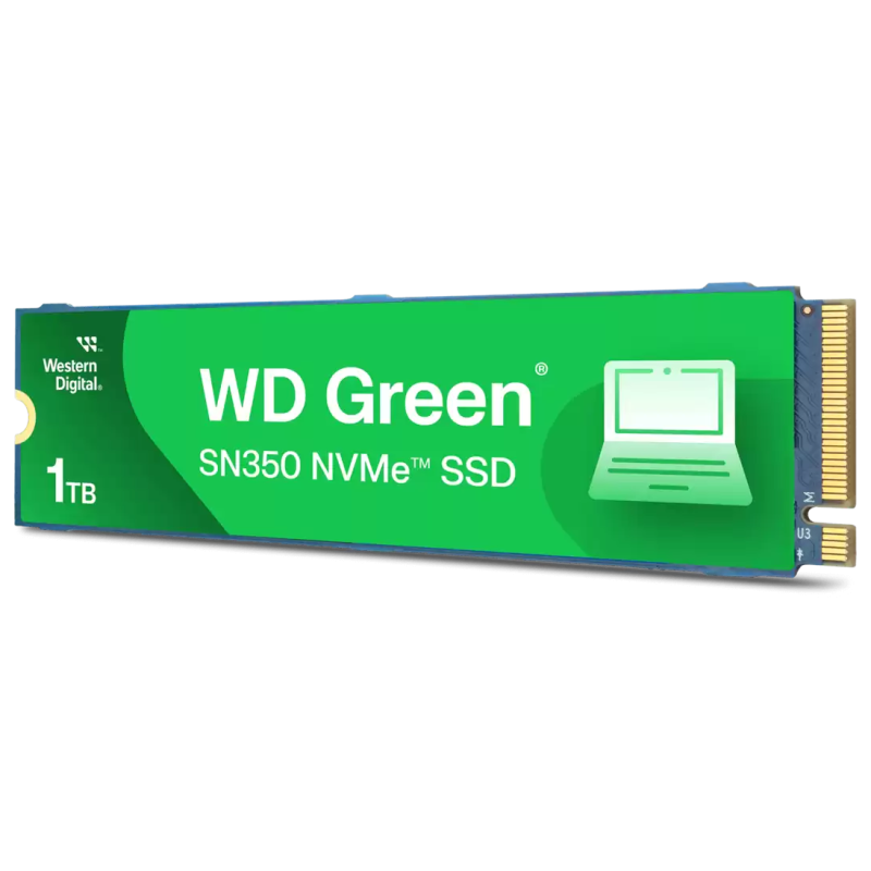 Disque Dur Interne WESTERN DIGITAL SN350 1To SSD TLC NVMe Vert – WDS100T3G0C Disque Dur Interne WESTERN DIGITAL SN350 1To SSD TLC NVMe Vert – WDS100T3G0C Tunisie