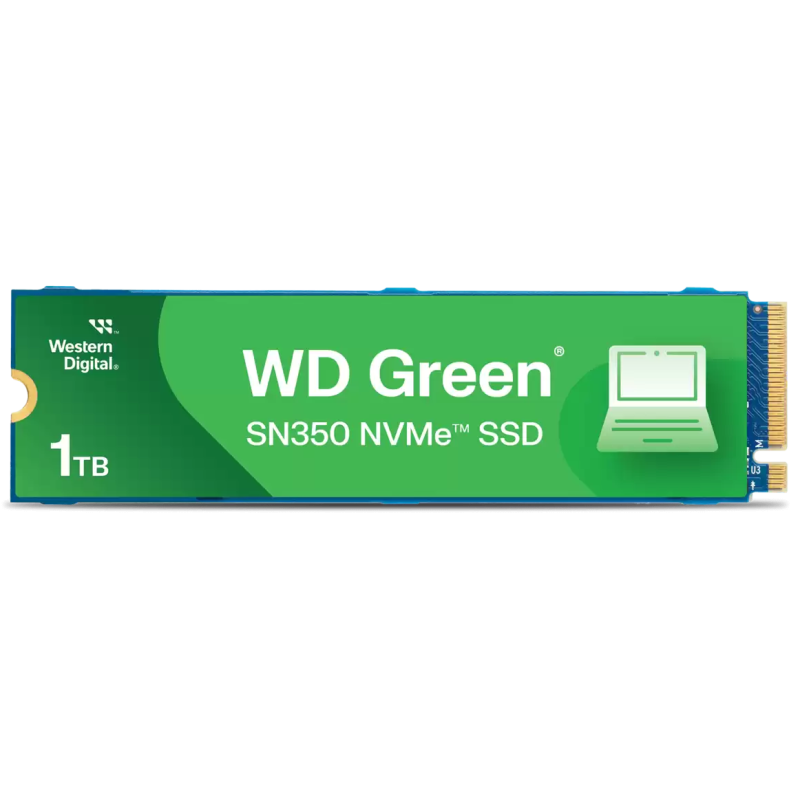 Disque Dur Interne WESTERN DIGITAL SN350 1To SSD TLC NVMe Vert – WDS100T3G0C Disque Dur Interne WESTERN DIGITAL SN350 1To SSD TLC NVMe Vert – WDS100T3G0C Tunisie
