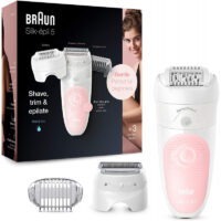 Épilateur Rechargeable Braun Série5 Wet & Dry SES5-620 Rose Tunisie