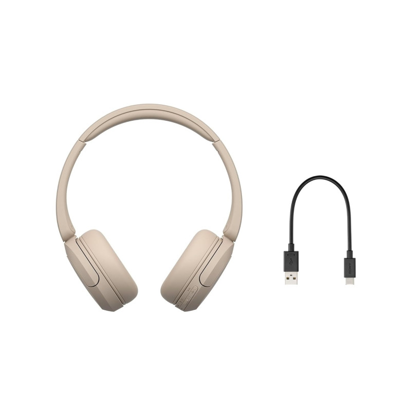 Casque Sans Fil Sony Wh-ch520 – Baige – WH-CH520-CZE Casque Sans Fil Sony Wh-ch520 – Baige – WH-CH520-CZE Tunisie