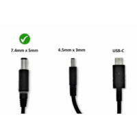 Chargeur Original Pour Pc Portable Dell 5gt3k 90 W – Noir Tunisie