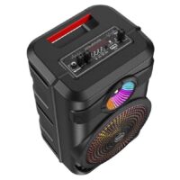 Haut parleur Sans Fil Portable HOCO BS46 + Micro Filaire – Noir – BS46-NOIR Tunisie