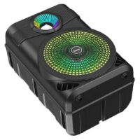 Haut parleur Sans Fil Portable HOCO BS46 + Micro Filaire – Noir – BS46-NOIR Tunisie